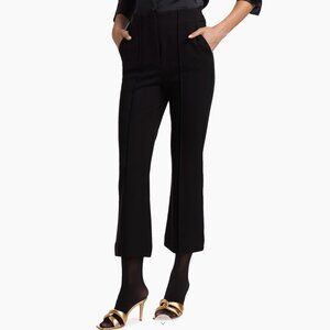 Favorite Daughter Alissa Tailored Cropped Pants 2 Black‎